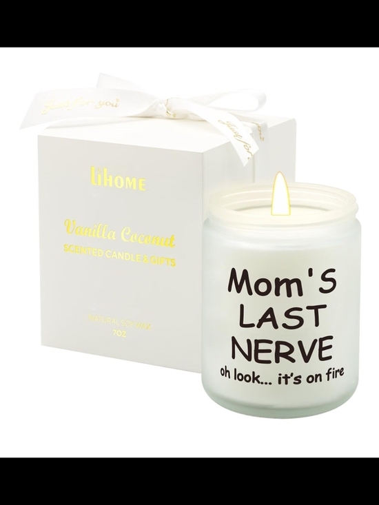 lihome Other - Vanilla Coconut Candle 'Mom's Last Nerve'